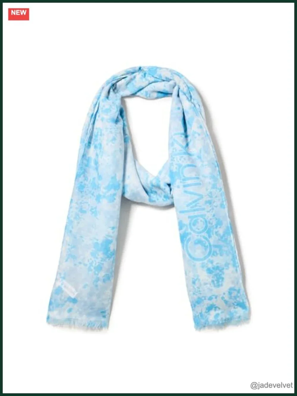 Oversized Splatter Paint Lightweight Fashion Scarf Wrap 36x72 Polyester